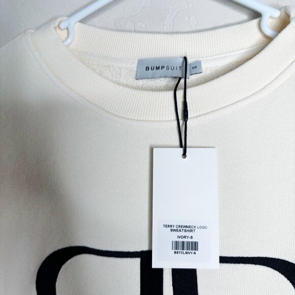 Bumpsuit The Terry Crewneck Logo Sweatshirt - Picture 3 of 5